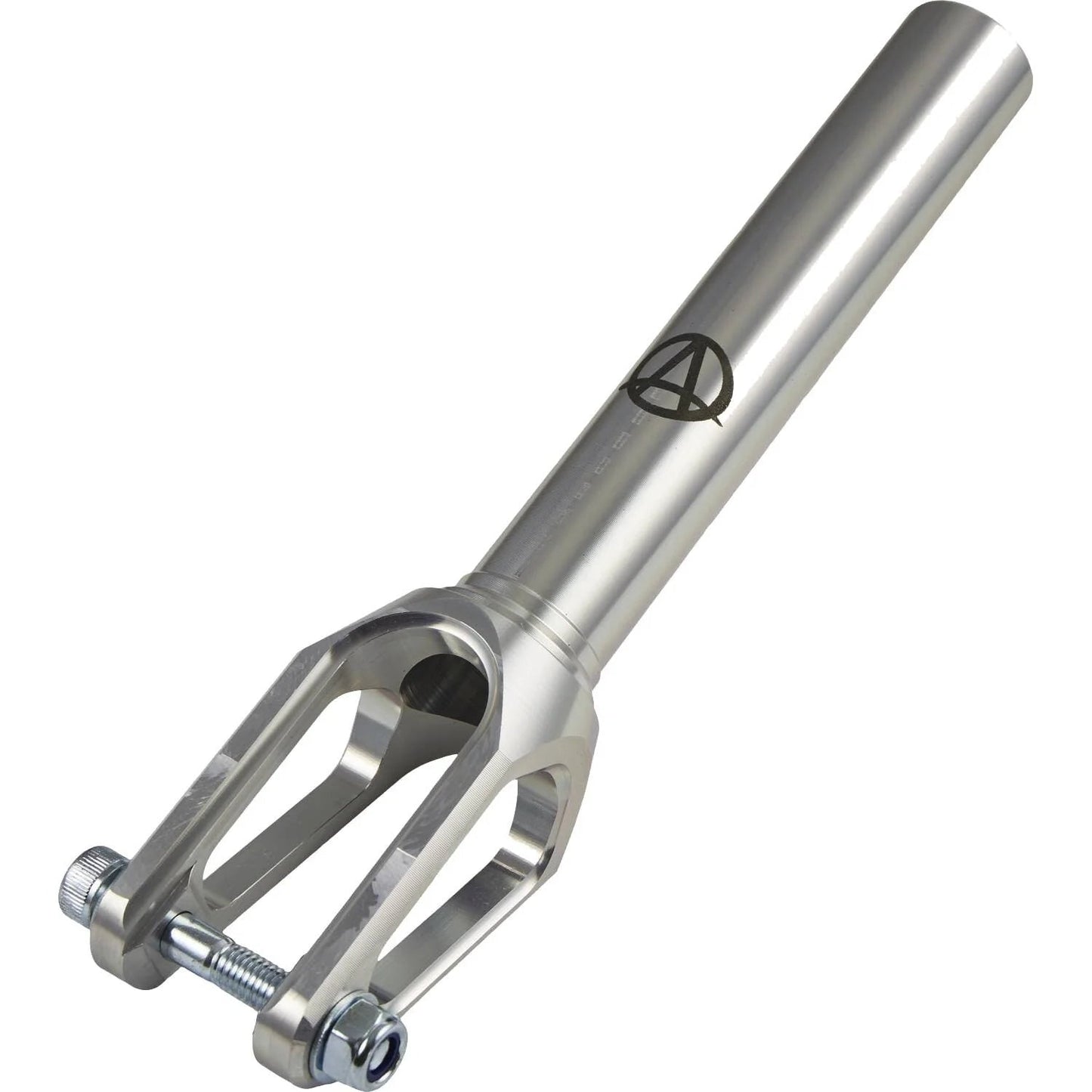 Apex 7075 Quantum Lite SCS Scooter Forks, Raw Complete Scooters Apex