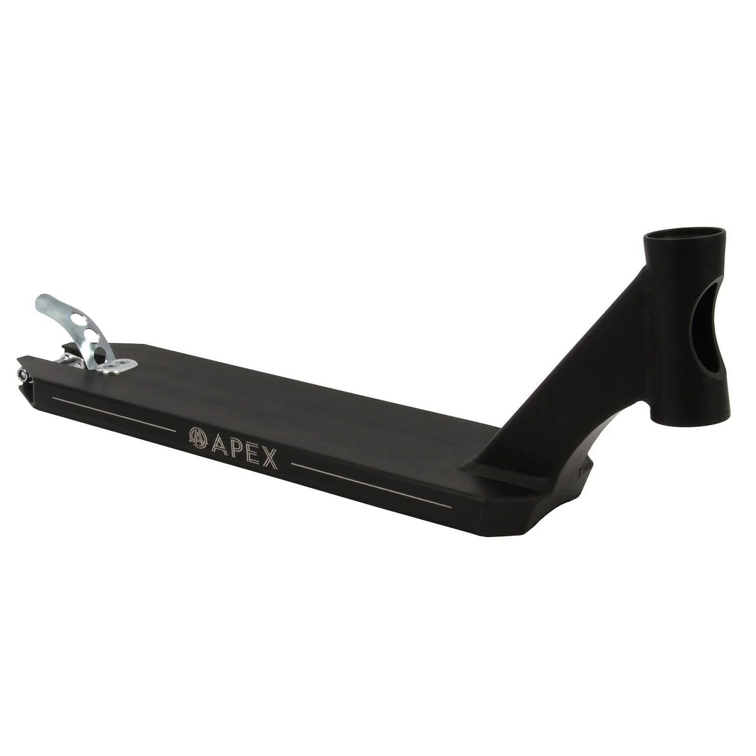 Apex Pro Scooter Deck 19.3" X 5", Black Scooter Decks Apex