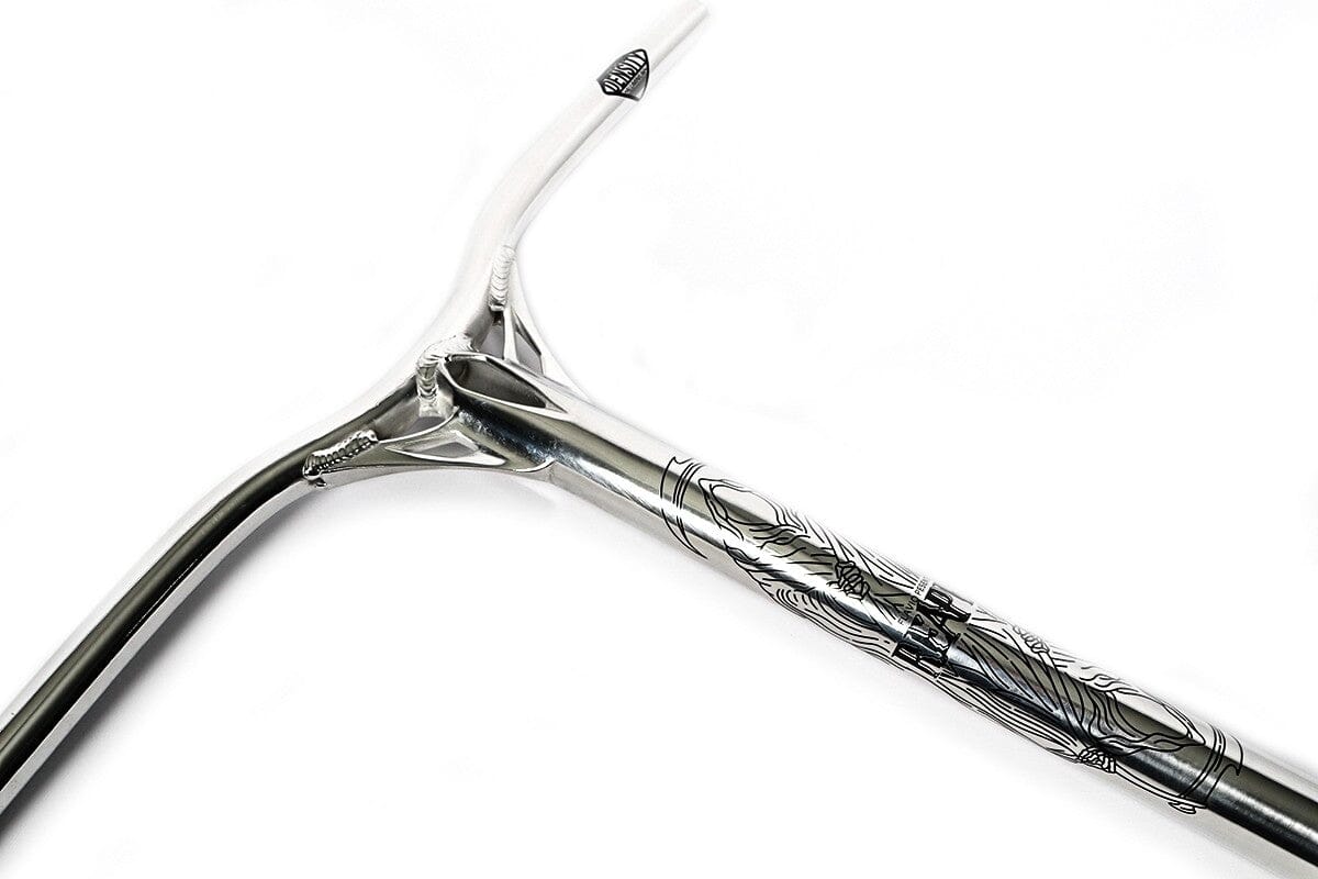 Blunt Reaper V3 Aluminium IHC Stunt Scooter Bars 675mm, Chrome Scooter Bars Blunt