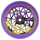 Oath Bermuda Scooter Wheels (Pair) - 120mm Scooter Wheels Oath Black/Purple/Yellow 