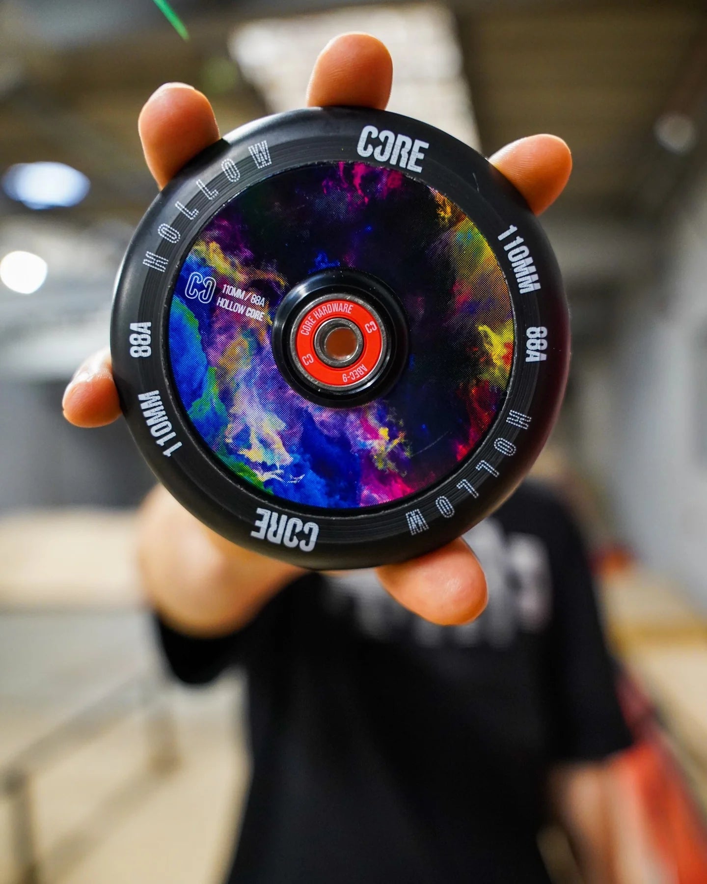 CORE Hollow Stunt Scooter Wheel V2 110mm - Galaxy Scooter Wheels CORE