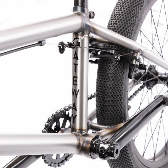 Cult 2024 Access 20" Complete BMX, Raw/Grey Camo Tyres BMX Cult
