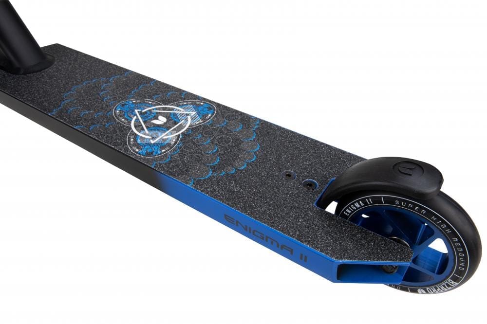 Blazer Pro Enigma 2 Complete Stunt Scooter, Black/Blue Complete Scooters Blazer Pro