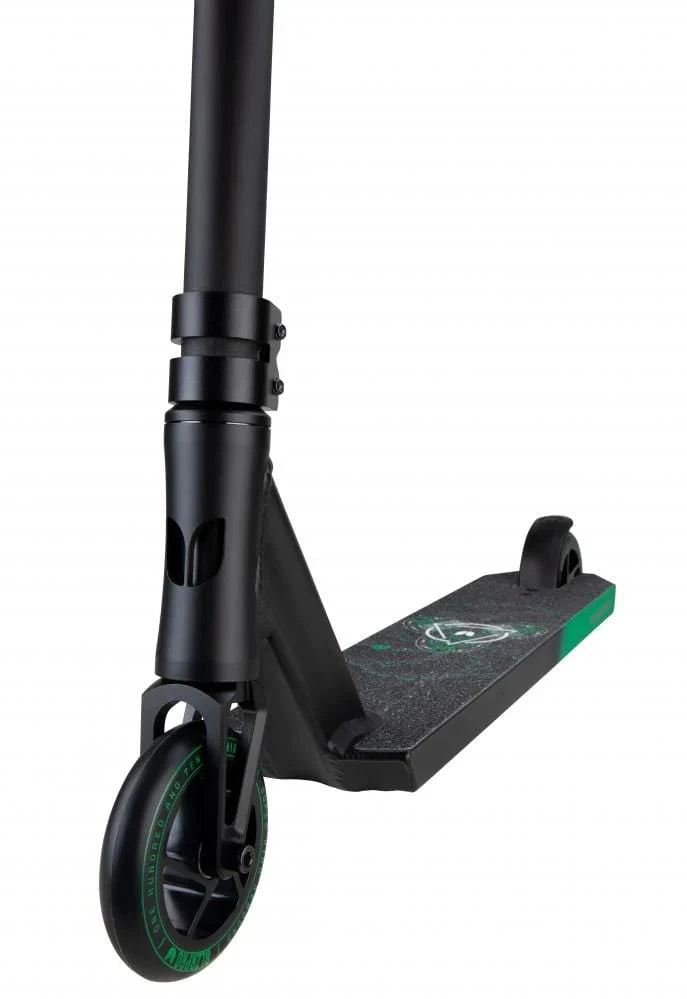 Blazer Pro Enigma 2 Complete Stunt Scooter, Black/Green Complete Scooters Blazer Pro