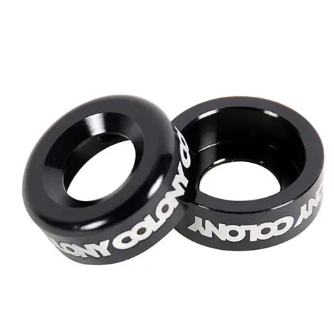 Colony Konka Bar Ends, Black Scooter Bar Ends Colony