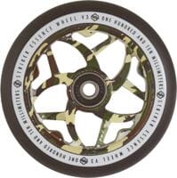 Striker Essence V3 Scooter Wheel, Black/Camouflage 110mm Scooter Wheels Striker