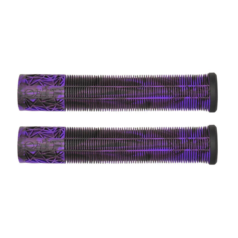 Oath Bermuda Grips 165mm, Purple/Black Marble scooter grips Oath