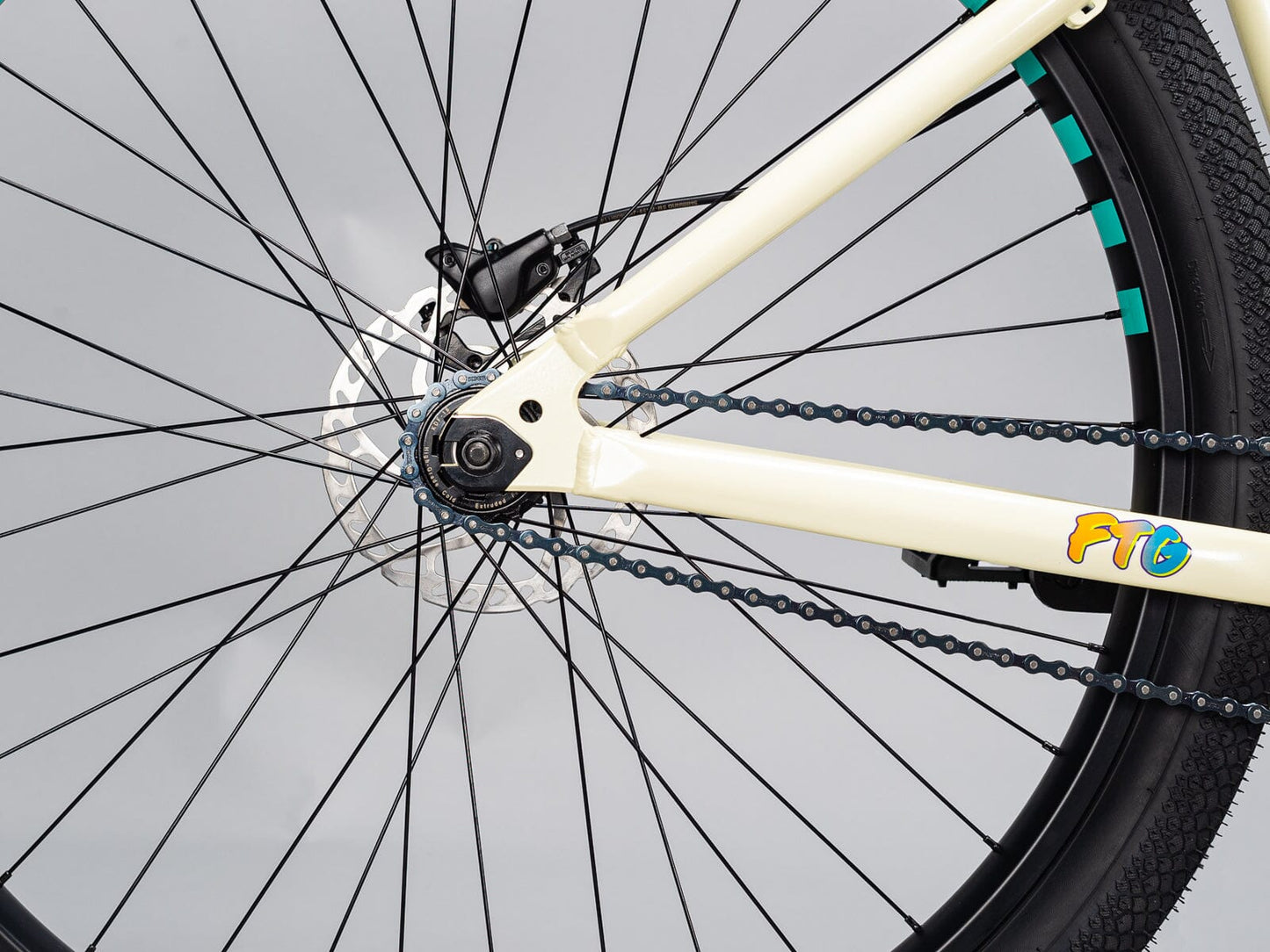 Mafia Bikes Bomma FTG Street Bike, Ivory Wheelie Bikes Mafia Bikes