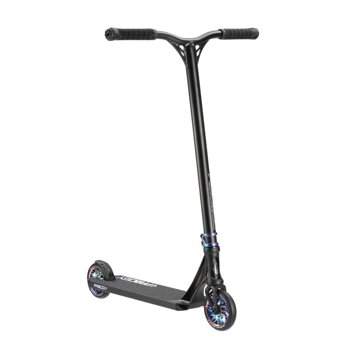 Blunt Prodigy X Complete Scooter, Black/Oil Slick Complete Scooters Blunt