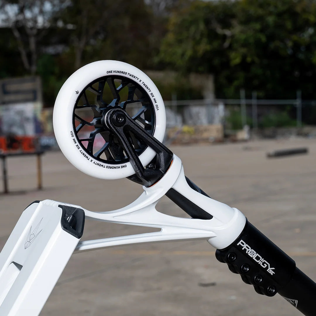 Blunt Prodigy X Street Complete Scooter, White Complete Scooter Blunt