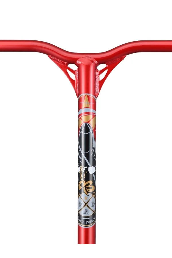 Blunt Reaper V2 Aluminium IHC Stunt Scooter Bars 650mm, Red Scooter Bars Blunt