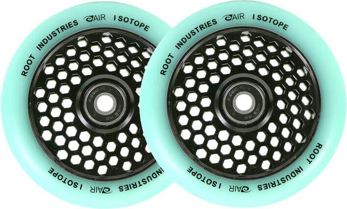 Root Honeycore Radiant Pro Scooter Wheels 110mm, Isotope/Black Scooter Wheels Root Industries 