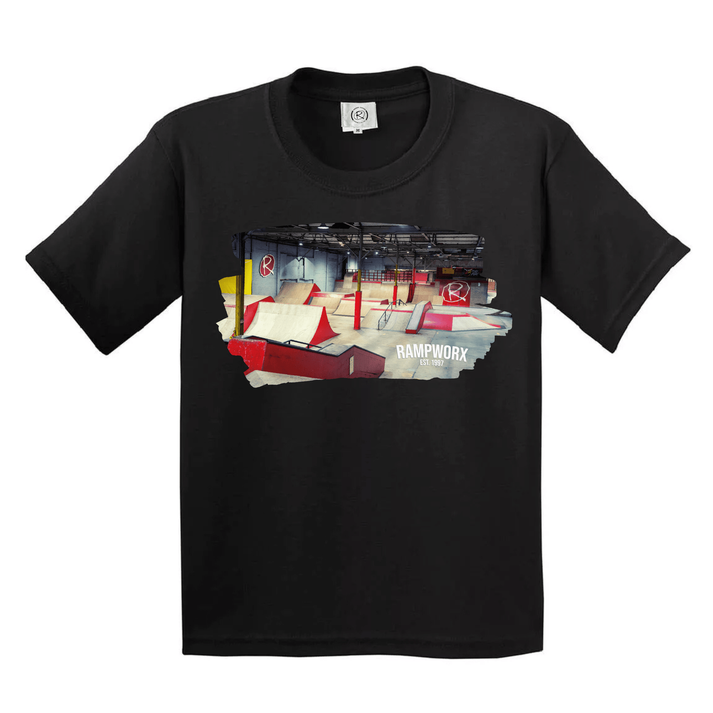 Rampworx 'Skatepark Graphic' Youth T-Shirt Clothing Rampworx Skatepark XS Youth