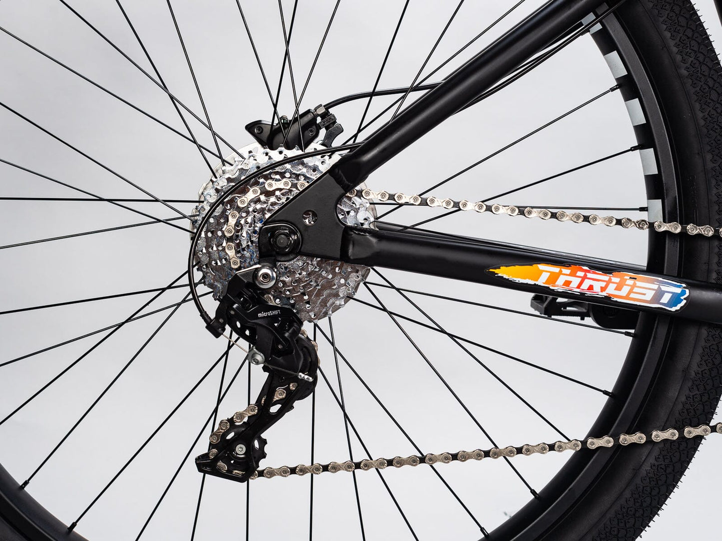 Mafia Bikes Bomma Thrust Street Bike, Black Wheelie Bikes Mafia Bikes