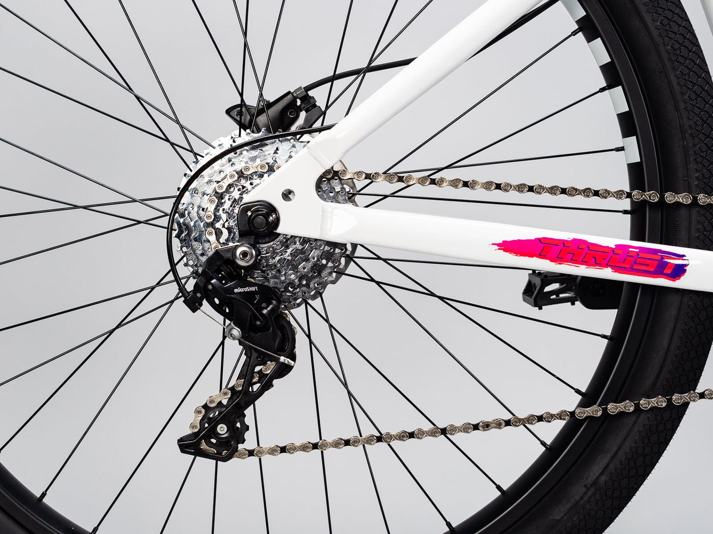 Mafia Bikes Bomma Thrust Street Bike, White Wheelie Bikes Mafia Bikes