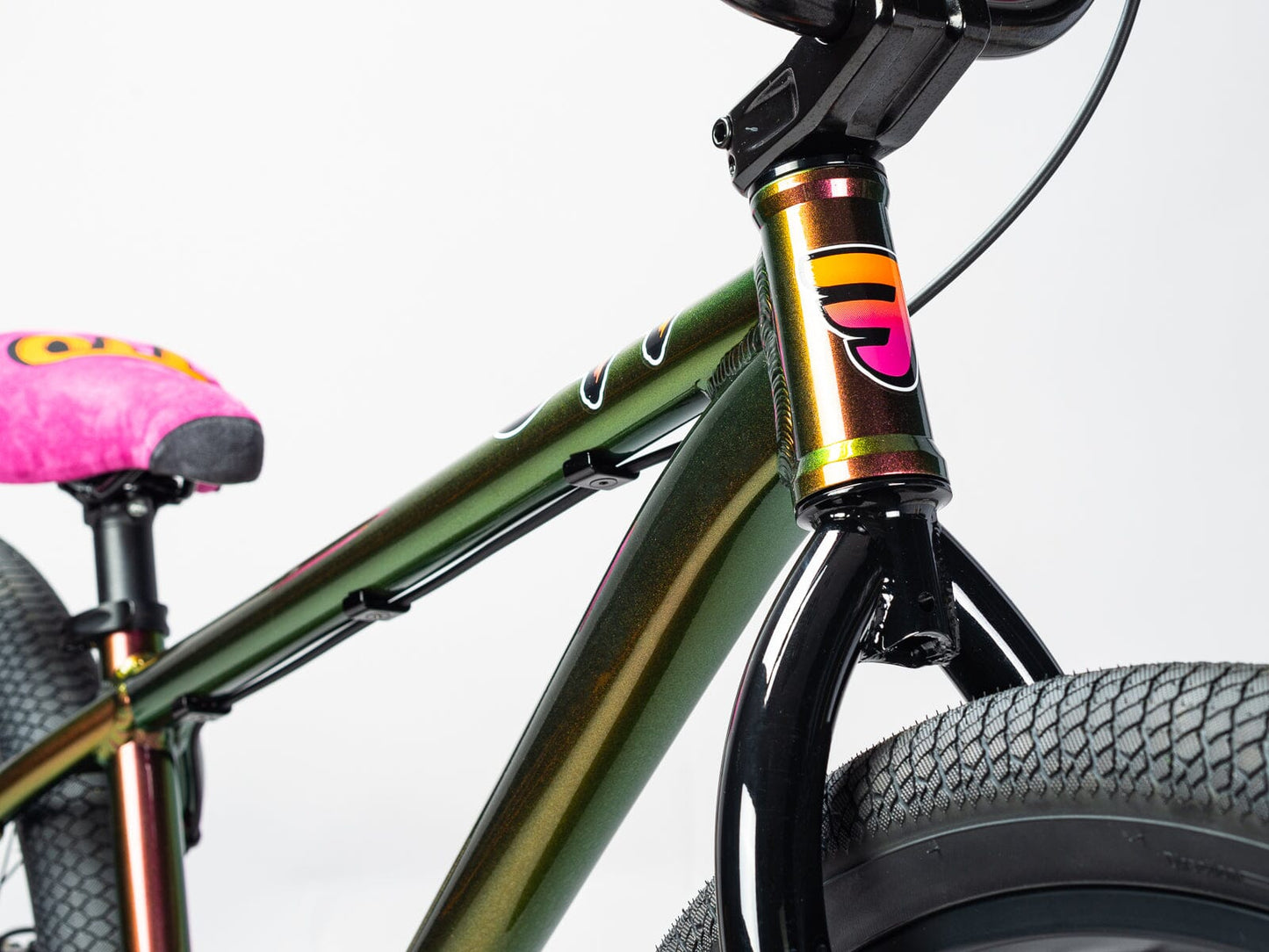 Mafia Bikes TTO Bomma Bike, Green Gold Wheelie Bikes Mafia Bikes