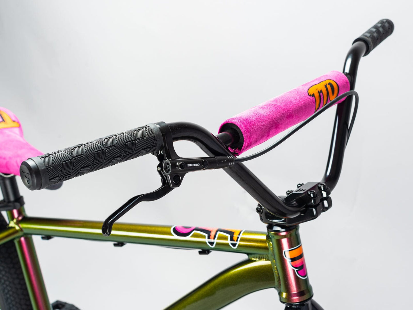 Mafia Bikes TTO Bomma Bike, Green Gold Wheelie Bikes Mafia Bikes
