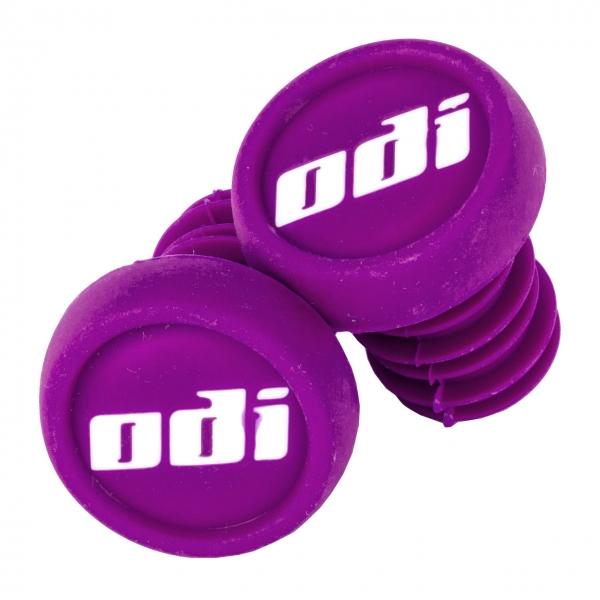 ODI Push In Bar Ends (2pcs), Purple BMX ODI 