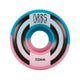 Orbs Apparitions Splits Skateboard Wheels 52mm, Pink/Blue Skateboard Wheels Orbs 
