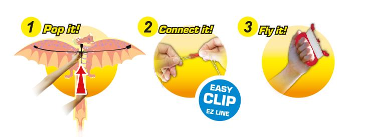 EOLO PopUp Kite Dragon Accessories Eolo