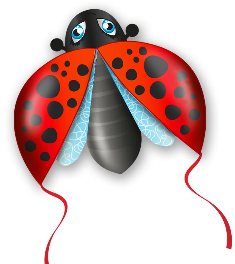 EOLO Pop Up Kite, Mini Ladybug Toys Eolo