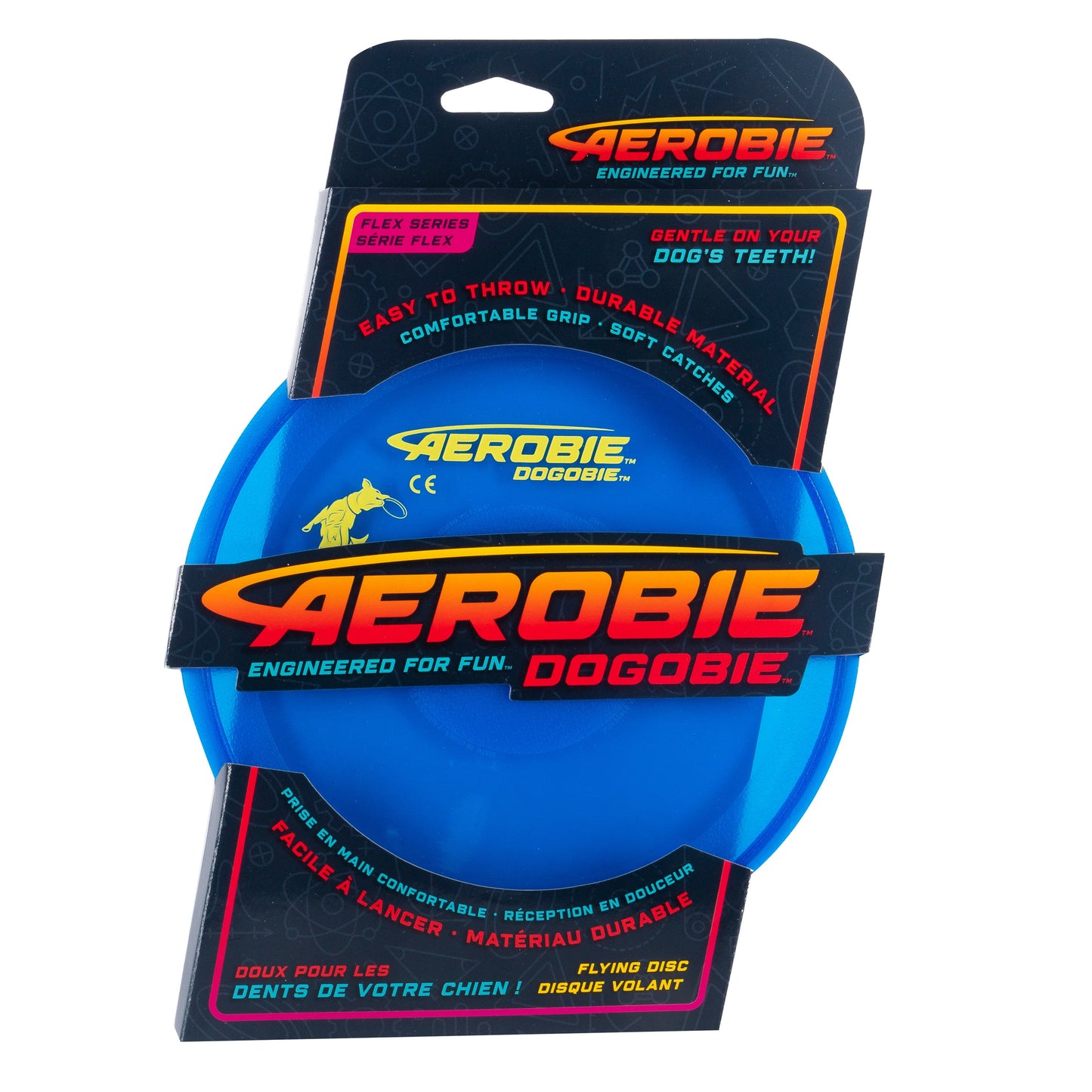 Aerobie DOGobie Flying Disc Frisbee Accessories Aerobie Blue