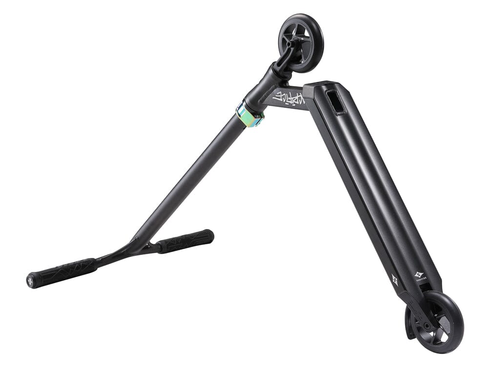 Sacrifice Flyte 100 V2 Complete Stunt Scooter, Black/Neo Complete Scooters Sacrifice