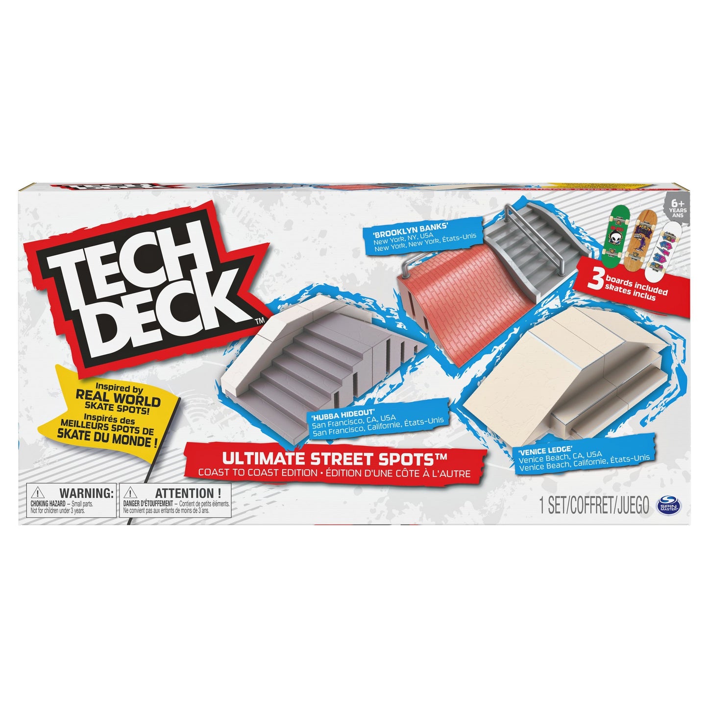 Tech Deck Street Spots, Random Toys tech deck