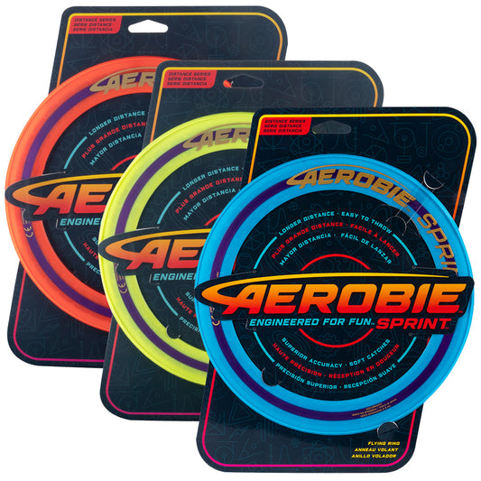 AEROBIE Frisbee 10" Pro Sprint Flying Ring, Flying Disc Accessories Aerobie Random