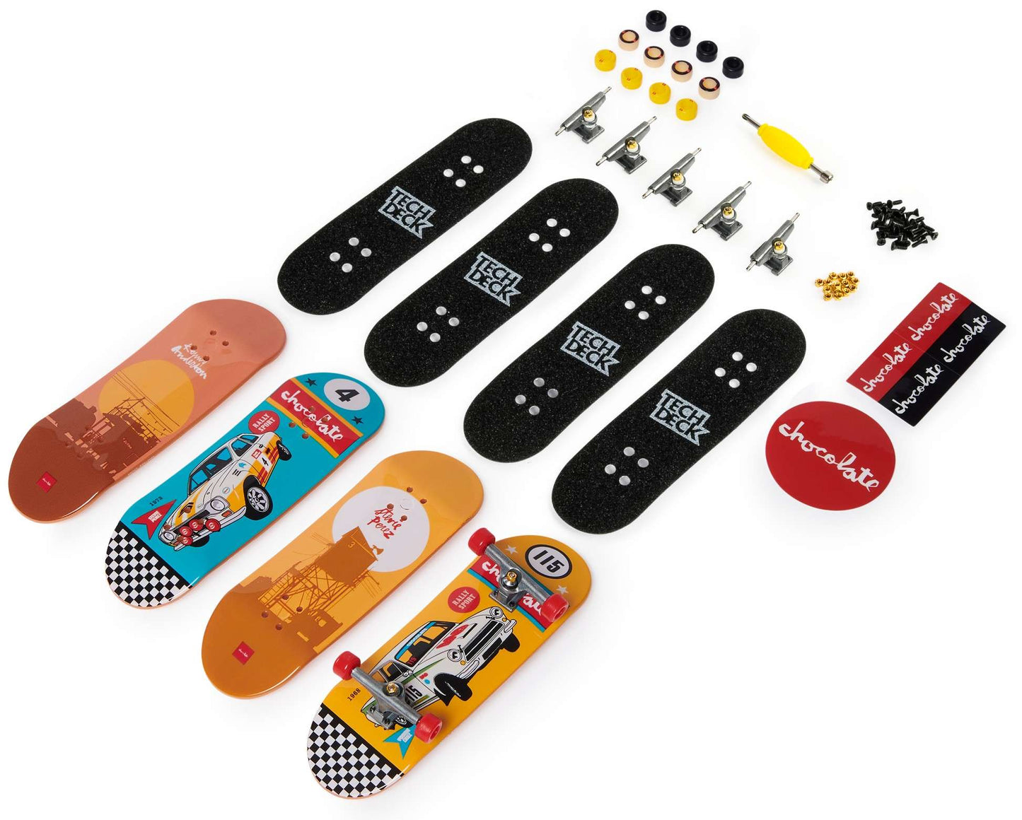 Tech Deck Fingerboard Ultra DLX 4-Piece (Random) Accessories tech deck