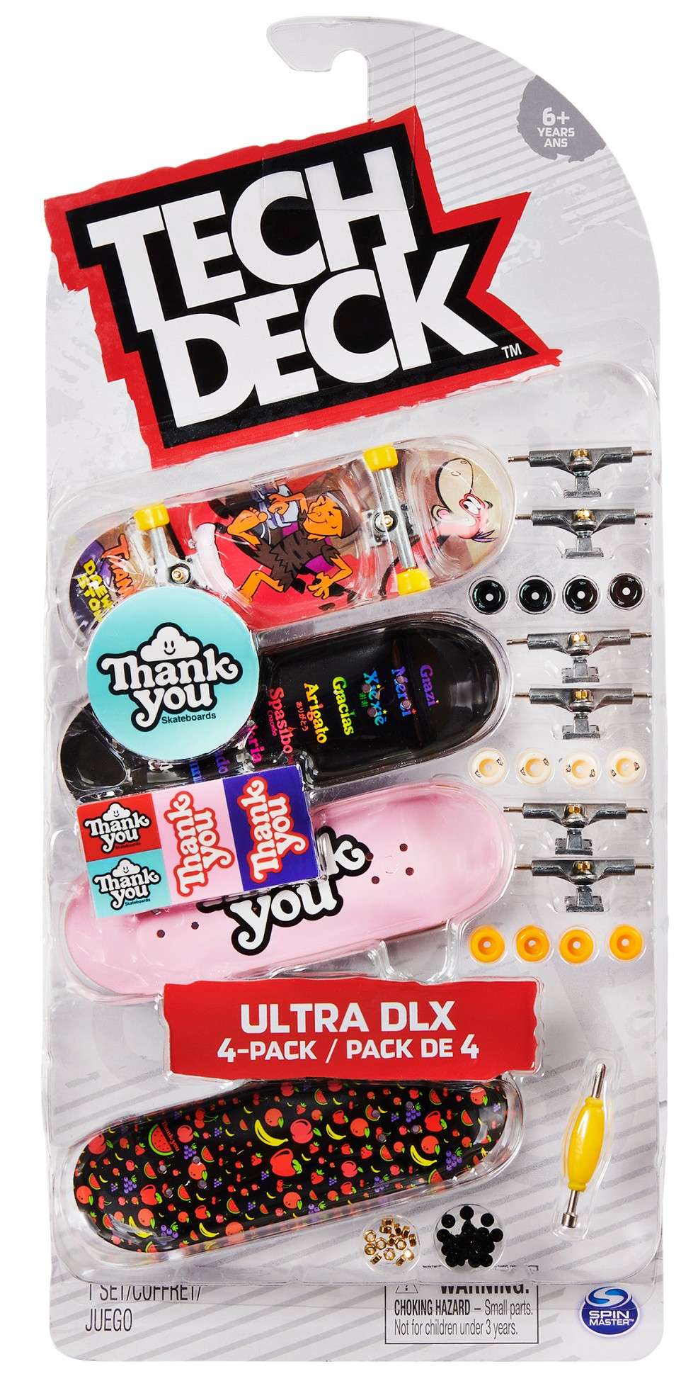 Tech Deck Fingerboard Ultra DLX 4-Piece (Random) Accessories tech deck