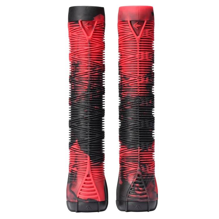 Blunt Scooters V2 Stunt Scooter Grips, Red/Black Grips Blunt