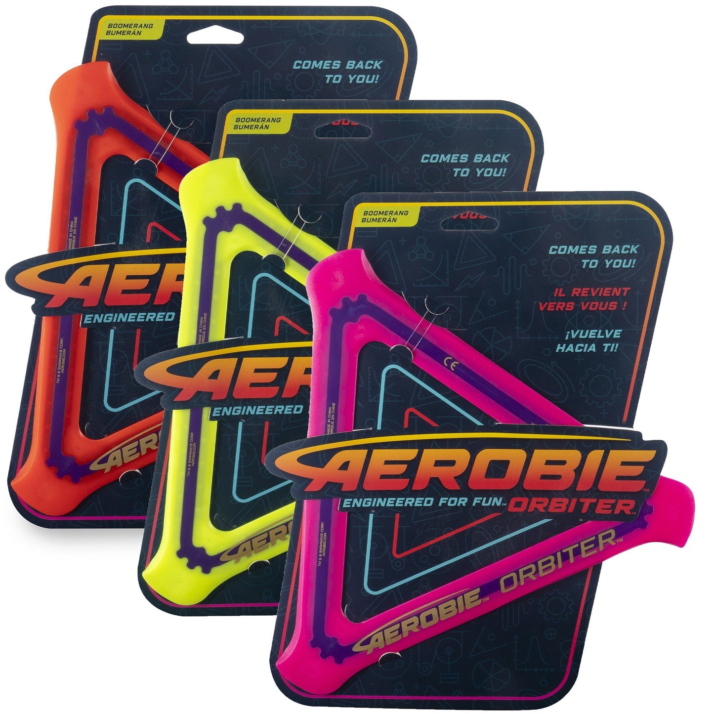 AEROBIE Orbiter Boomerang Ring, Frisbee, Flying Disc Accessories Aerobie