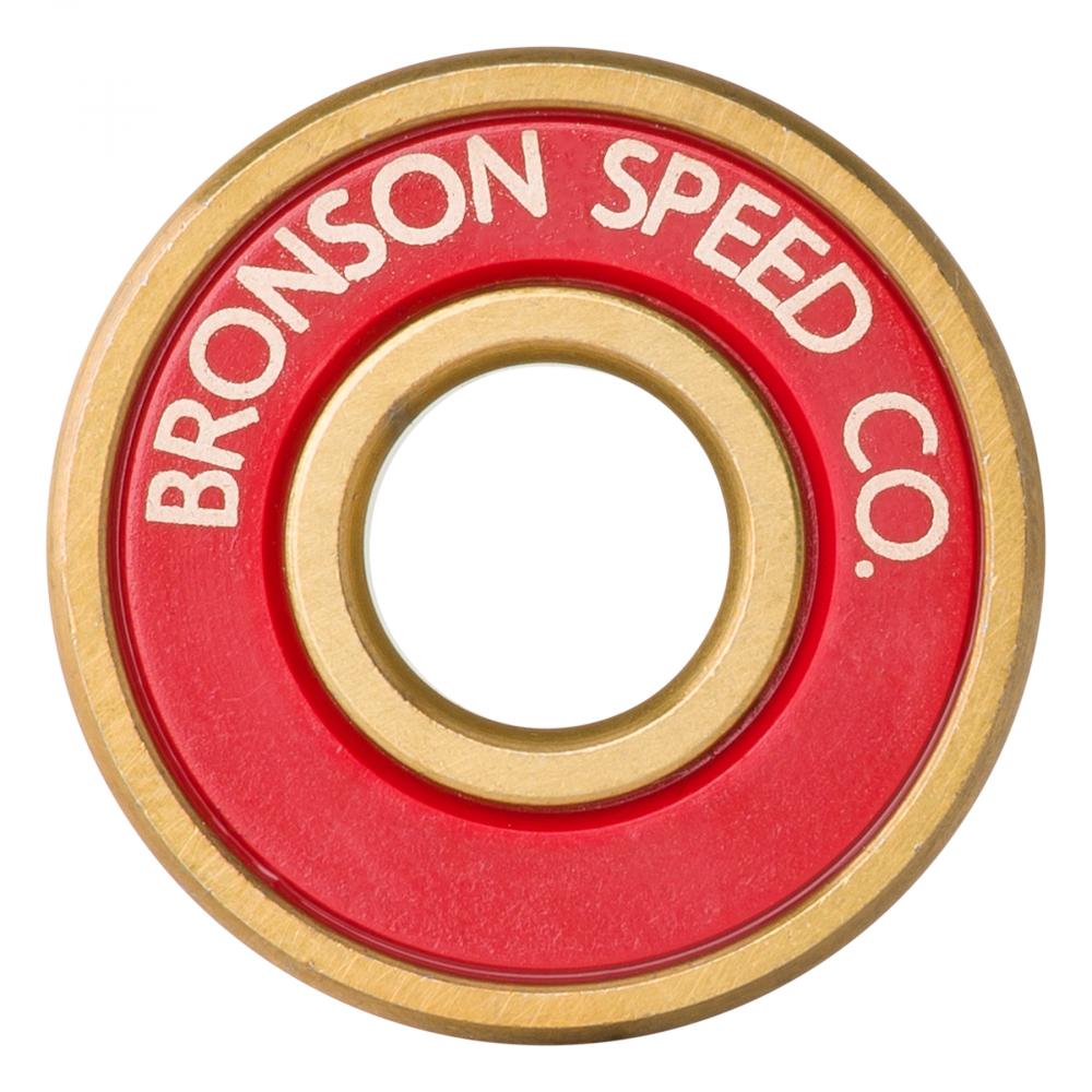 Bronson Speed Co. Eric Dressen Pro G3 Bearings, Gold Bearings Bronson