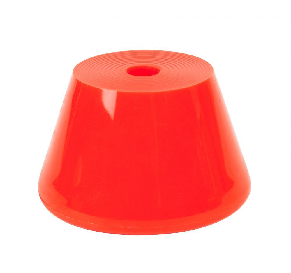 Clouds Rollerskate/Quadskate Urethane Toestop, Red Skates Clouds