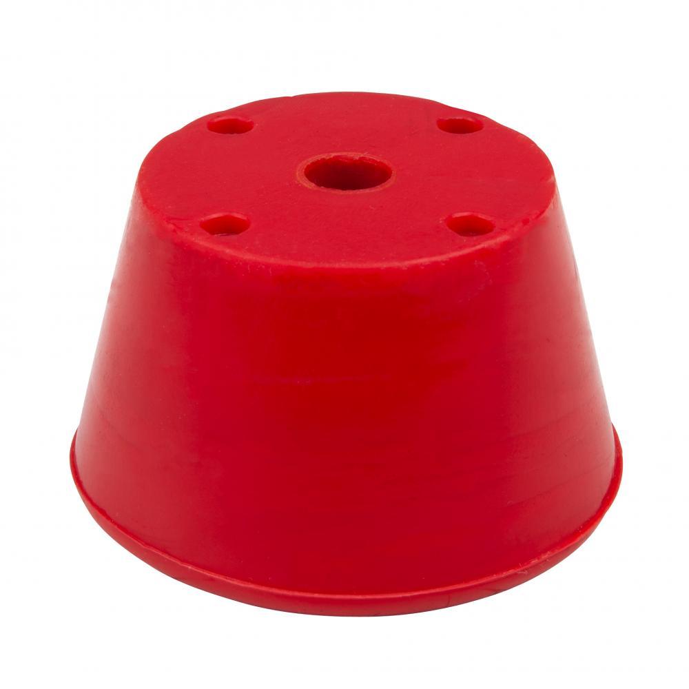 Clouds Rollerskate/Quadskate Rubber Toestop, Red Skates Clouds