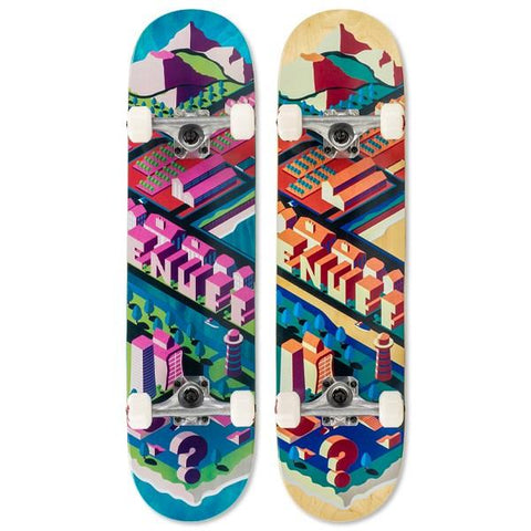 Enuff Isotown Complete Skateboard, 7.75"