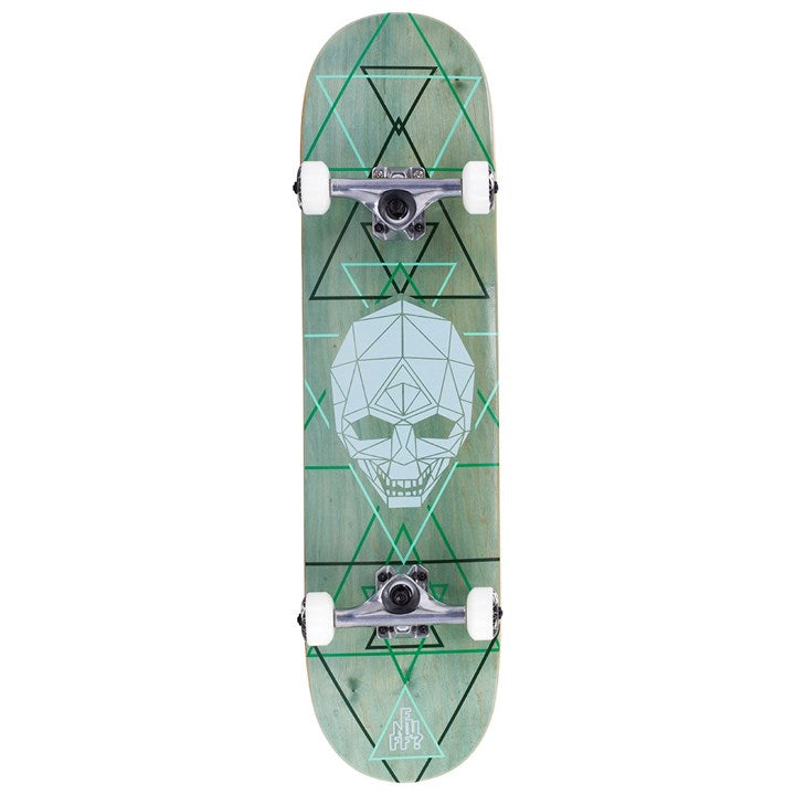 Enuff Geo Skull Complete Rampworx Shop Green 8"
