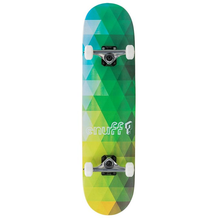 Enuff Geometric Complete Skateboard Complete Skateboards Enuff Green 8" 