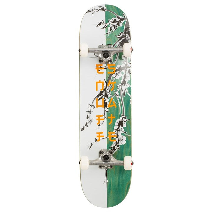 Enuff Cherry Blossom Complete Skateboard Complete Skateboards Enuff White/Teal 8"