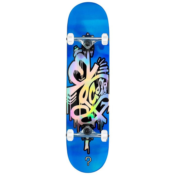 Enuff Hologram Complete Skateboard Complete Skateboards Enuff Blue 8"