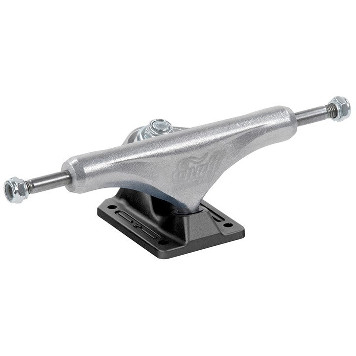 Enuff Decade Pro Satin Trucks (Pair) Skateboard Trucks Enuff Natural/Black 129mm