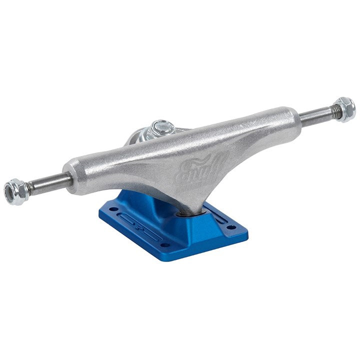 Enuff Decade Pro Satin Trucks (Pair) Skateboard Trucks Enuff Natural/Blue 129mm