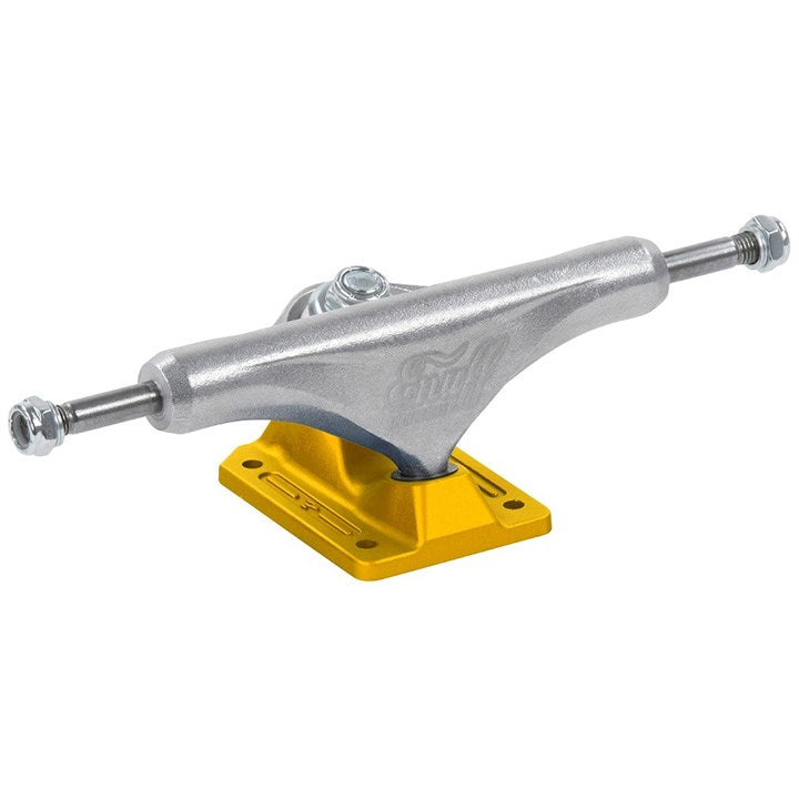 Enuff Decade Pro Satin Trucks (Pair) Skateboard Trucks Enuff Natural/Gold 129mm