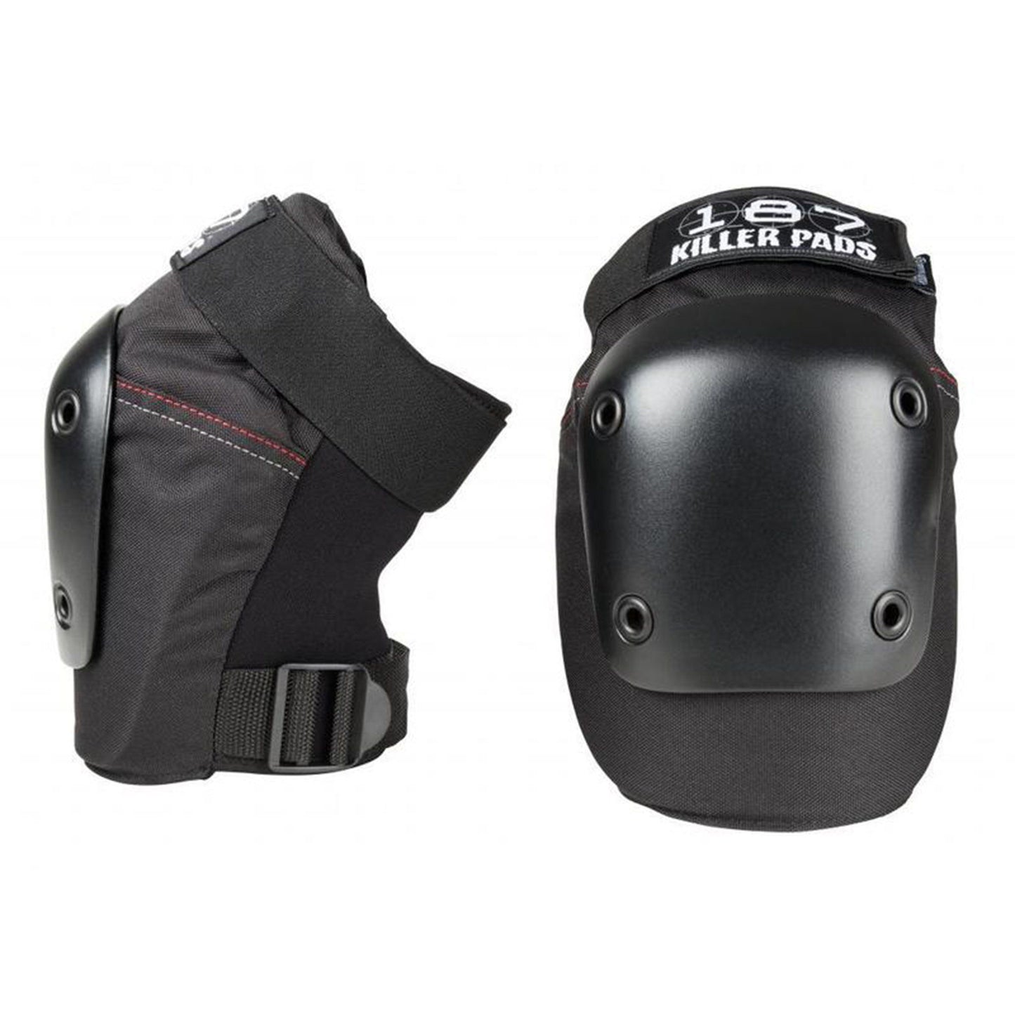 187 Killer Pads Fly Knee Pads, Black/Black Protection 187