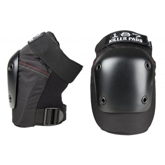 187 Killer Pads Fly Knee Pads, Black/Black Protection 187