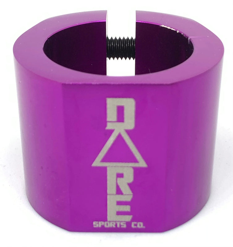 Dare Warlord Standard Size Double Scooter Clamp, Purple Stunt Scooter DARE 