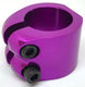 Dare Warlord Standard Size Double Scooter Clamp, Purple Stunt Scooter DARE 