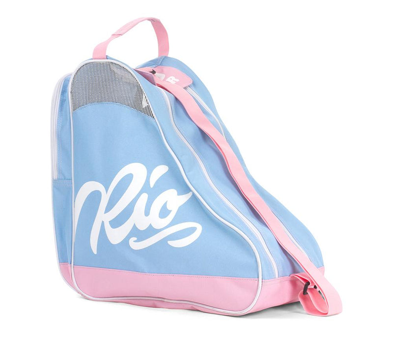 Rio Roller Script Quad Skate Boot Bag Rio Roller Blue/Pink
