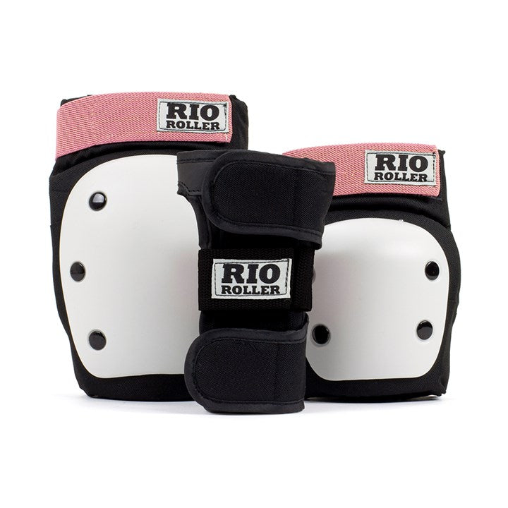Rio Roller Girls Skate Triple Pad Set Protection Rio Roller